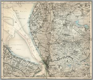 Karte des Deutschen Reichs 1:100.000 (143) Wesermünde (Bremerhaven [1901]