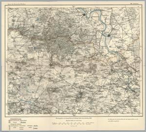 Karte des Deutschen Reichs 1:100.000 (391) Oschatz [1882]