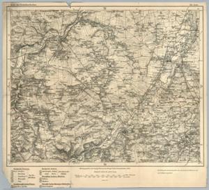 Karte des Deutschen Reichs 1:100.000 (414) Zeitz [1893]