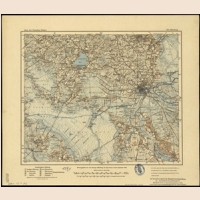 Karte des Deutschen Reichs 1:100.000 (205) Oldenburg [1906]